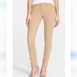 Michael Kors Jeans Women's Size 6 Khaki Denim Light Wash Skinny Jeans Mid-Rise